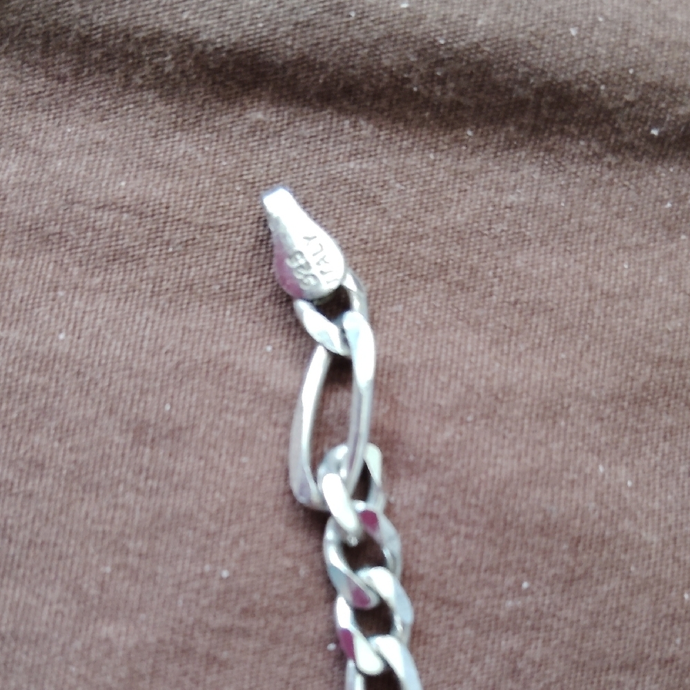 Genuine Silver Chain Bracelet - Picture 4 of 6